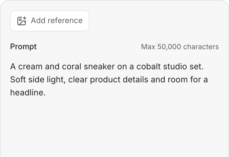 Mozify Nano Banana 2: write the scene prompt